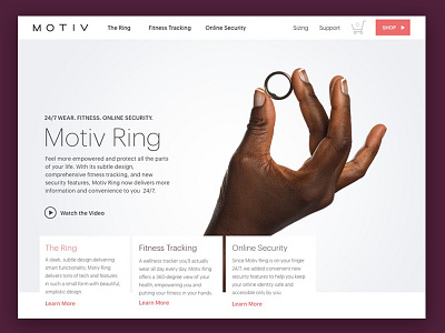 Website Design: Motiv