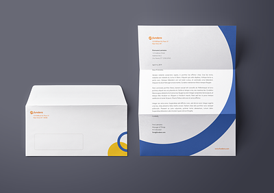 Letterhead brand and identity branding campaign direct mail envelope envelope design letterhead letterhead design mail print vector