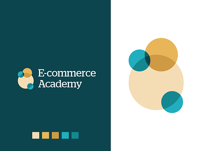 Logo: E-commerce Academy adobe illustrator brand and identity branding color palette design e-commerce ecommerce illustrator logo vector