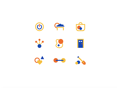 Icon Set for Marketing Materials adobe illustrator design icon icon set illustrator vector