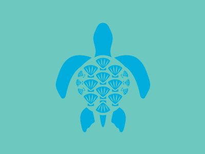 TurtleShell gestalt illustration shell simple turtle