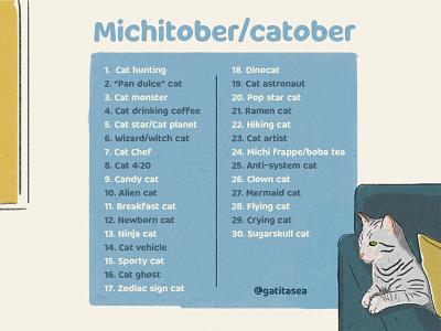 Catober draw challenge