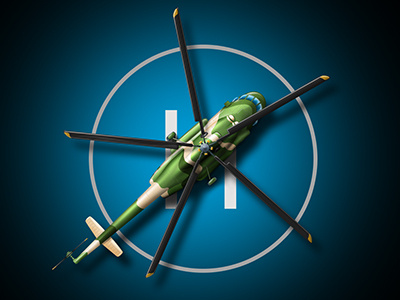 Helicraft helicopter illustrations