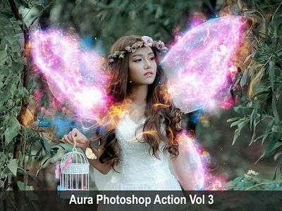 Aura Photoshop Action Vol 3 action add aura dynamize effect energy envatomarket flyer grapichriver movie photoshop poster power trending viral