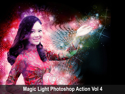 Magic light photoshop action vol 4 design envato envatomarket flyer graphicdesigner movie photoshop poster trending viral