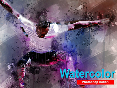 Amazing Watercolor Photoshop Action