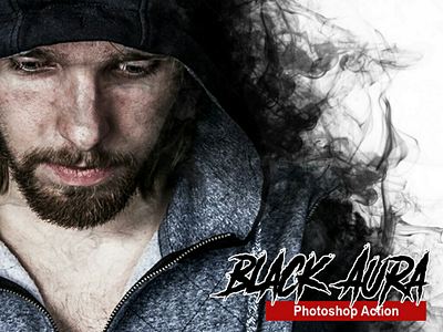 Amazing Black Aura Photoshop Action