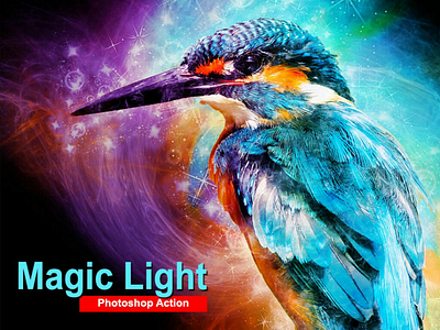 Amazing Magic Light Photoshop Action action aura envato envatomarket graphicdesigner graphicriver hero photoshop power super trending viral