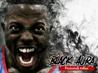 Amazing Black Aura Photoshop Action