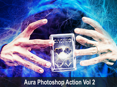 Amazing Aura Photoshop Action Vol 2 aura envato envatomarket graphicdesigner graphicriver hero photoshop power super trending viral action