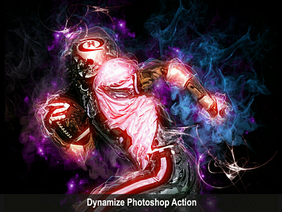 Amazing Dyamize Photoshop Action