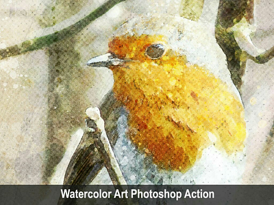 Amazing Watercolor Art Photoshop Action Vol 2 action art envato envatomarket graphicdesigner graphicriver paintingart photoshop sketch trending viral watercolor