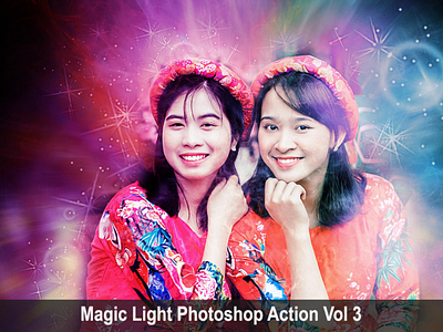 Magic Light Photoshop Action Vol 3 action amazing art concert envato envatomarket flyer glow glowing gold graphicdesigner graphicriver light lightning magic photoshop sparkling trending viral