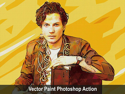 Vector Paint Photoshop Action action art comic envato envatomarket graphicdesigner graphicriver paint photoshop trending vector viral