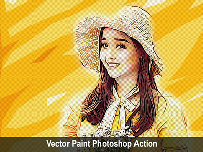 Vector Paint Photoshop Action action art comic envato envatomarket graphicdesigner graphicriver paint photoshop trending vector viral