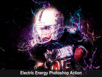 Electric Energy Photoshop Action