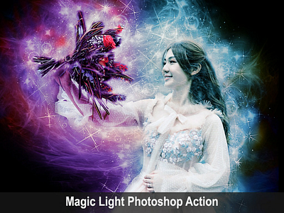 Magic Light Photoshop Action