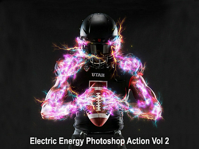 Electric Energy Photoshop Action Vol 2