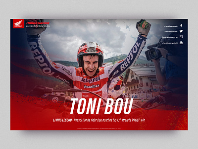 Honda powersports - Toni Bou