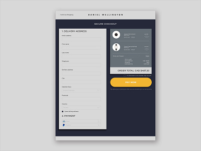 Check out page design @uiux design app design web