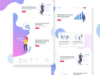 Landing Page Research and Design