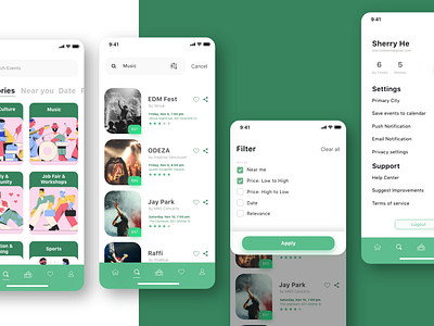 Event App Design