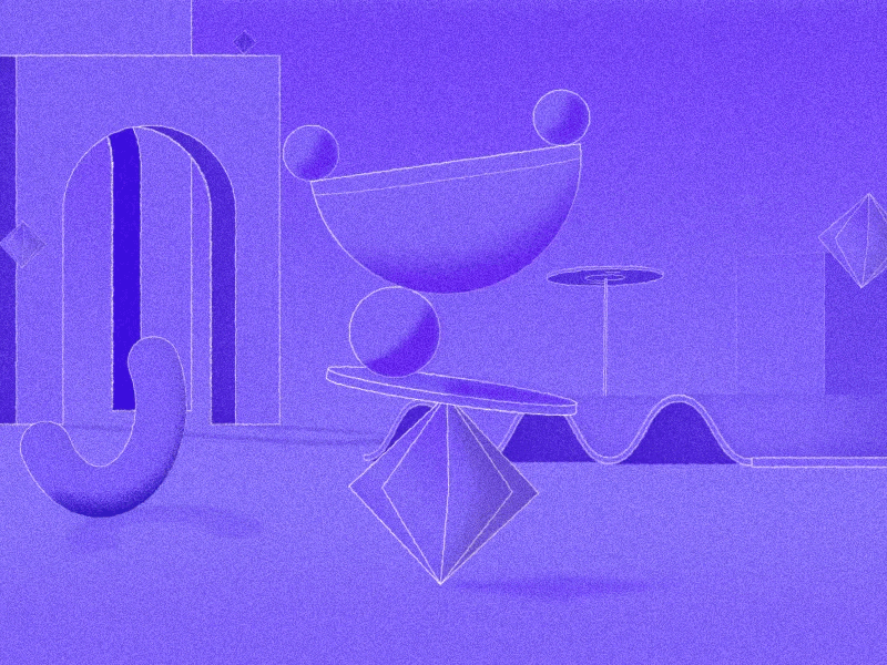 Balance 2d 2danimation design geometric illustration vector
