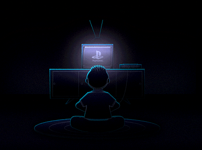 Playstation One 2d aftereffects design illustration motion design vector