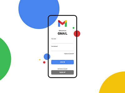 Gmail App UI