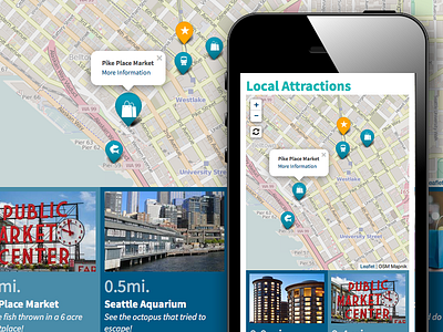 Interactive Map custom interactive location map responsive rwd ux