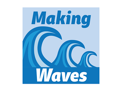 Making Waves Identity identity logo logotype water waves