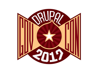 Drupal GovCon ’17 Logo Study