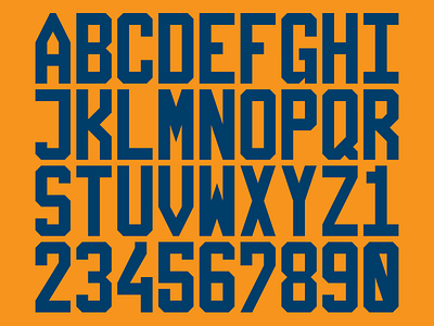 Custom Typography condensed display industrial military monospaced type typography vertical