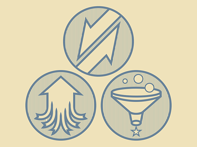 Process Iconography business contrast design icon illustration line process service simplicity symbol ux