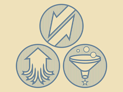 Process Iconography business contrast design icon illustration line process service simplicity symbol ux