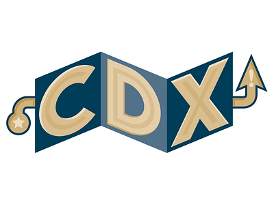 CDX Logotype Study branding dimension direction flow logo logotype map ux