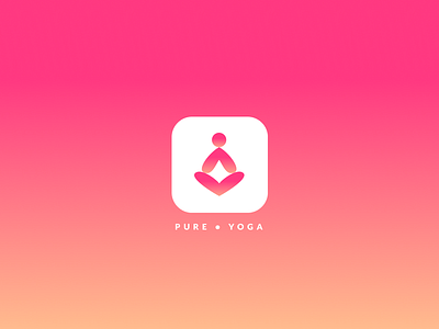 Daily UI #005 - App Icon app daily ui daily ui 005 dailyui dailyui 005 design icon logo ui vector yoga yoga app