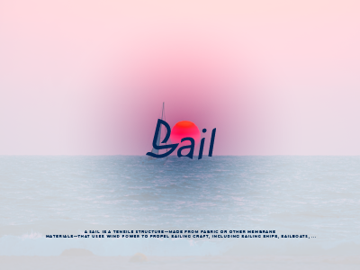 sail branding design logo minimal