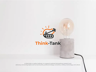 think tank design icon logo think tank logo