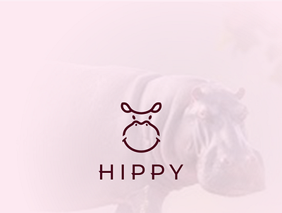 hippy happy hippo hippo logo