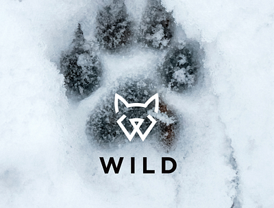 W for WILD logo wild logo