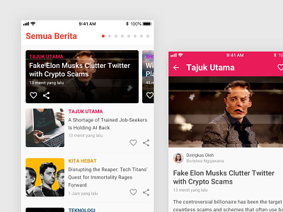 Simple News App Exploration