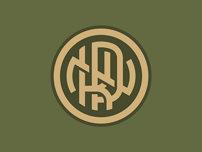 NKP Monogram circle club football klub letter k letter n letter p logo monogram nogometni rounded roundel soccer