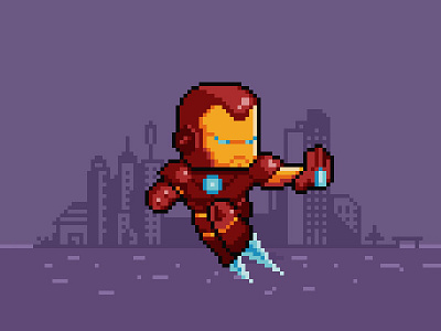 Pixel Ironman