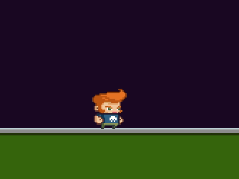 Pixel Redhead chibi illustration pixel art pixelart