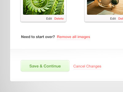 Photo Editing Screen Concept button cancel interface photoshop remove ui