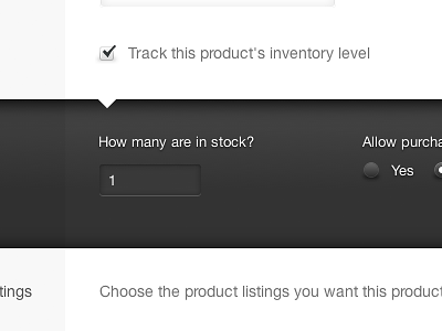 How many are in stock? lightcms stock store ui