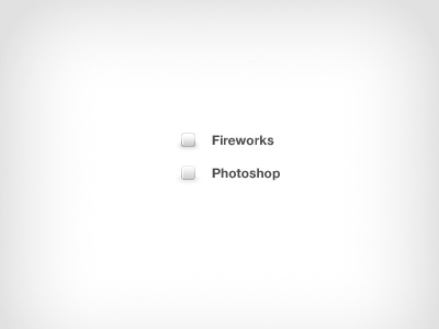 Fireworks Vs Photoshop button checkbox fireworks photoshop