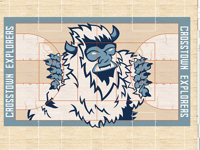 Crosstown High Gym Floor