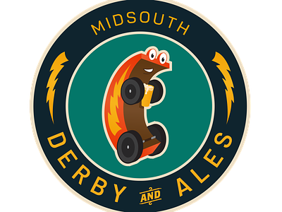 Derby and Ales sticker